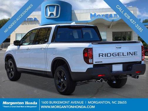 Platinum White 2026 Honda Ridgeline Black