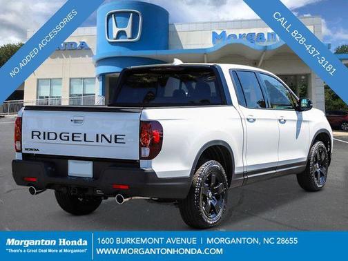 Platinum White 2026 Honda Ridgeline Black