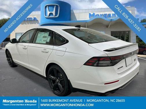 Platinum White 2026 Honda Accord Hybrid Sport-L