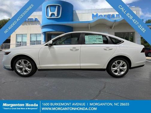 Platinum White 2026 Honda Accord LX 1.5T