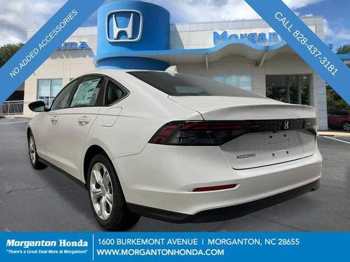 Platinum White 2026 Honda Accord LX 1.5T