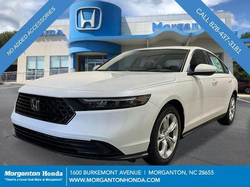 Platinum White 2026 Honda Accord LX 1.5T