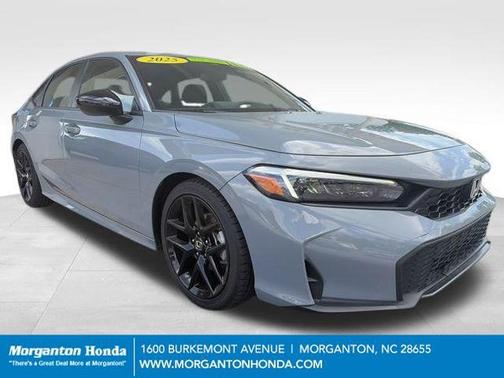 Urban Gray Pearl 2025 Honda Civic Sport