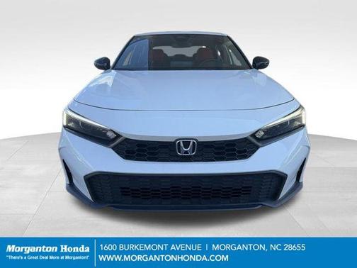 Platinum White Pearl 2025 Honda Civic Sport