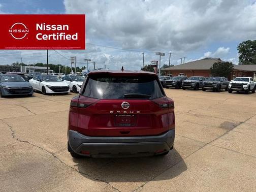 Scarlet Ember 2021 Nissan Rogue S