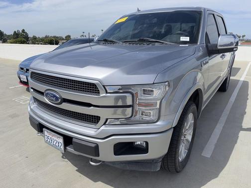 Silver Metallic 2020 Ford F-150 Platinum