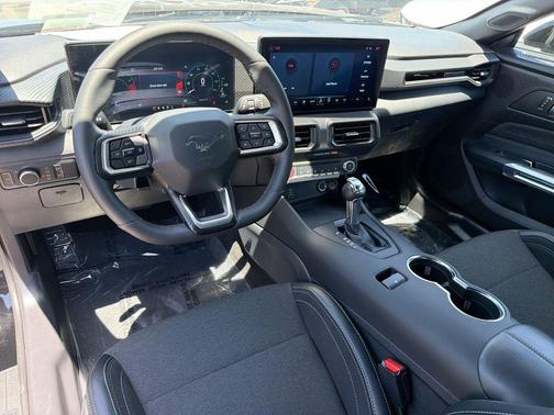 Shadow Black 2025 Ford Mustang EcoBoost