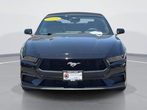 Shadow Black 2025 Ford Mustang EcoBoost