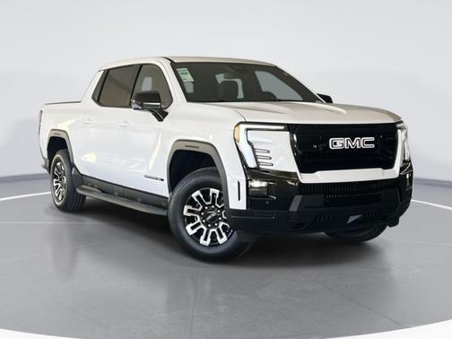 Summit White 2026 GMC Sierra EV Elevation