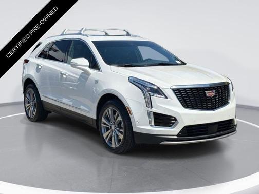 Crystal White 2025 Cadillac XT5 Premium Luxury