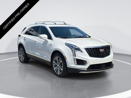 Crystal White 2025 Cadillac XT5 Premium Luxury