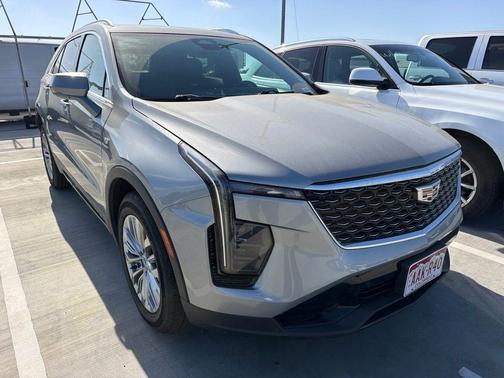 Silver Metallic 2024 Cadillac XT4 Premium Luxury