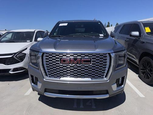 Satin Steel Metallic 2022 GMC Yukon XL Denali