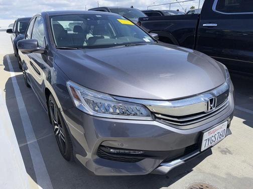 Silver 2017 Honda Accord Touring