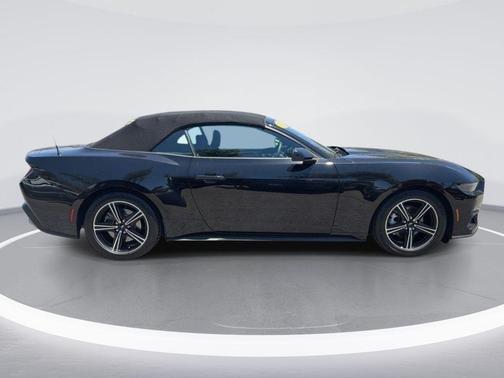 Shadow Black 2025 Ford Mustang EcoBoost