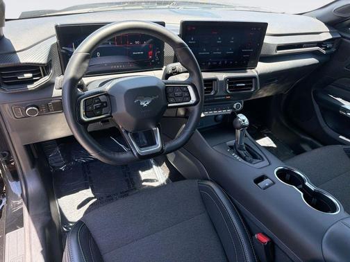 Shadow Black 2025 Ford Mustang EcoBoost