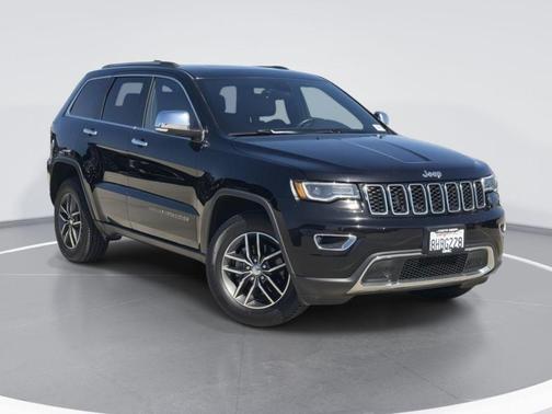 Diamond Black 2017 Jeep Grand Cherokee Limited