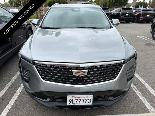 Silver Metallic 2024 Cadillac XT4 Premium Luxury
