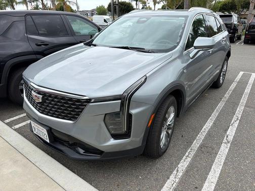 Silver Metallic 2024 Cadillac XT4 Premium Luxury