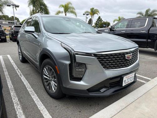 Silver Metallic 2024 Cadillac XT4 Premium Luxury