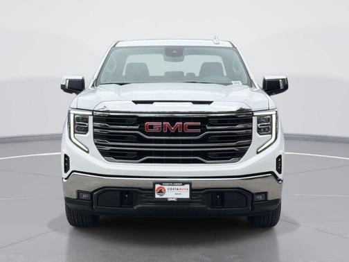 Summit White 2025 GMC Sierra 1500 SLT