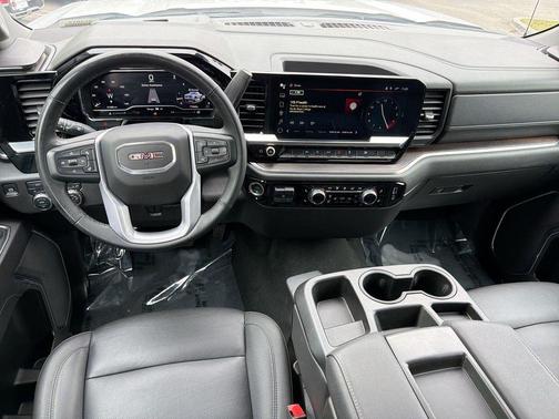 Summit White 2025 GMC Sierra 1500 SLT