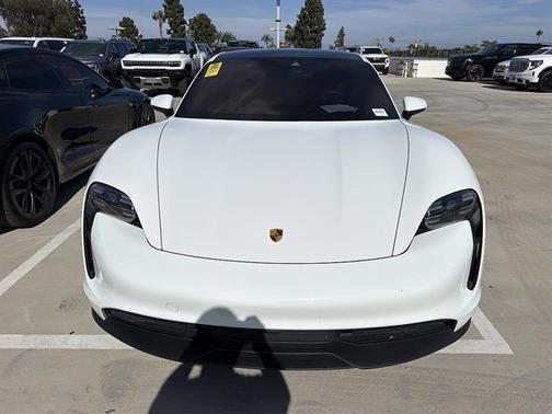 White 2020 Porsche Taycan 4S