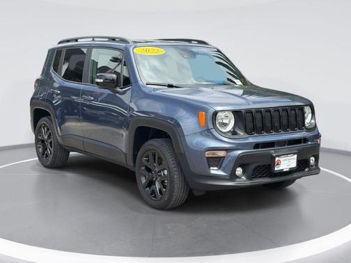 Slate Blue Pearlcoat 2022 Jeep Renegade Altitude