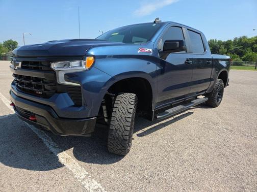 Northsky Blue Metallic 2022 Chevrolet Silverado 1500 LT Trail Boss