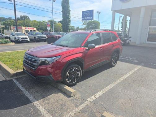 Crimson Red Pearl 2026 Subaru Forester Premium