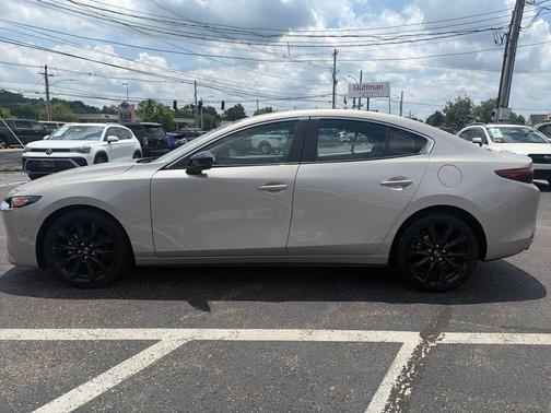 Platinum Quartz Metallic 2024 Mazda Mazda3 FWD w/Select Package