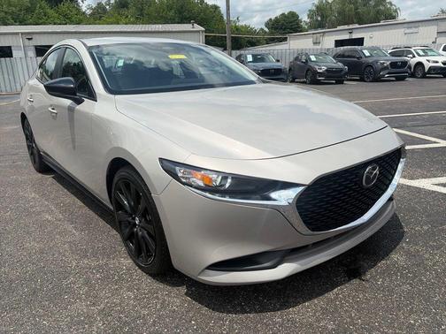 Platinum Quartz Metallic 2024 Mazda Mazda3 FWD w/Select Package