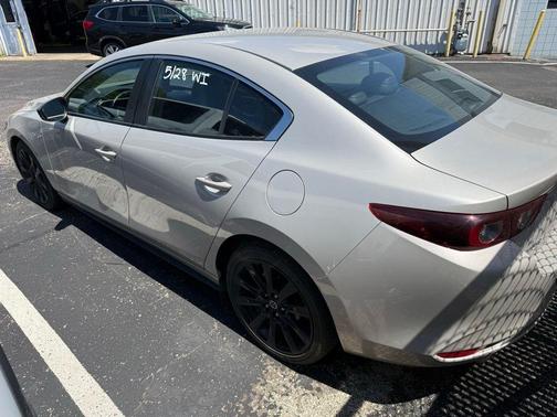 Platinum Quartz Metallic 2024 Mazda Mazda3 FWD w/Select Package