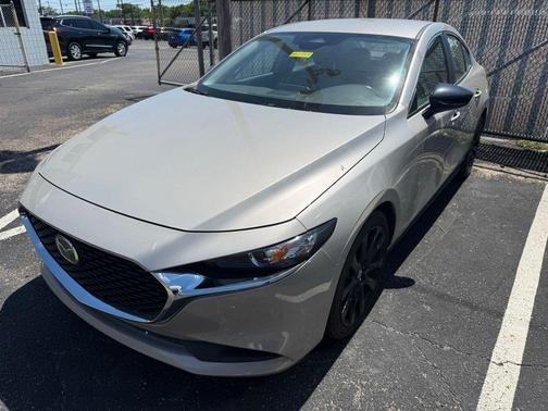 Platinum Quartz Metallic 2024 Mazda Mazda3 FWD w/Select Package