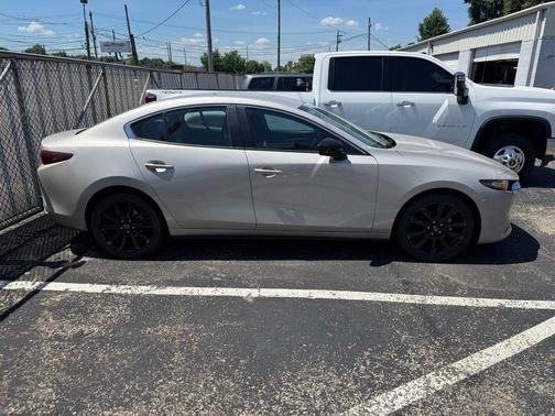Platinum Quartz Metallic 2024 Mazda Mazda3 FWD w/Select Package