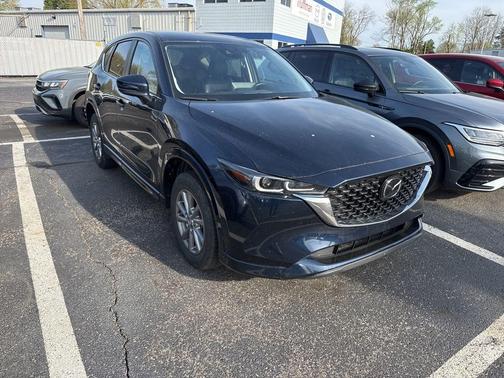 Deep Crystal Blue Mica 2025 Mazda CX-5 2.5 S Select Package