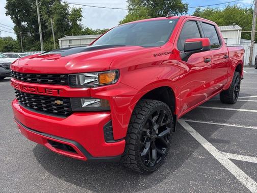 Red 2022 Chevrolet Silverado 1500 Limited Custom