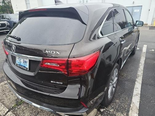Brown 2017 Acura MDX 3.5L w/Technology Package