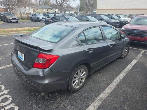 Crystal Black Pearl 2012 Honda Civic EX-L