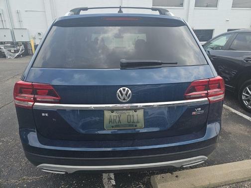 Tourmaline Blue Metallic 2019 Volkswagen Atlas 3.6L SE w/Technology