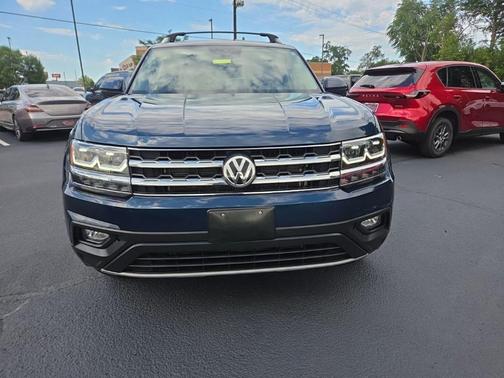 Tourmaline Blue Metallic 2019 Volkswagen Atlas 3.6L SE w/Technology