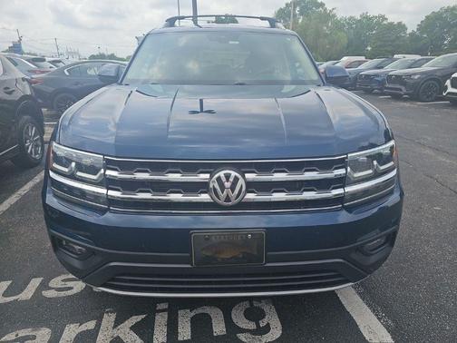 Tourmaline Blue Metallic 2019 Volkswagen Atlas 3.6L SE w/Technology