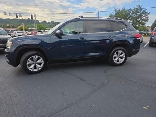 Tourmaline Blue Metallic 2019 Volkswagen Atlas 3.6L SE w/Technology