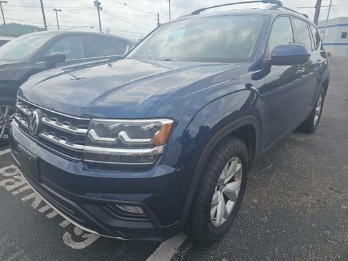 Tourmaline Blue Metallic 2019 Volkswagen Atlas 3.6L SE w/Technology