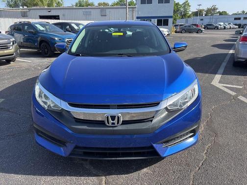 Blue 2017 Honda Civic LX