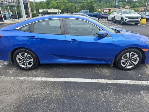Blue 2017 Honda Civic LX