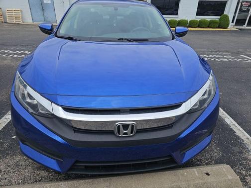 Blue 2017 Honda Civic LX