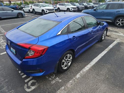 Blue 2017 Honda Civic LX