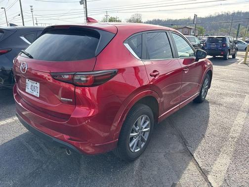 Soul Red Crystal Metallic 2025 Mazda CX-5 2.5 S Select Package
