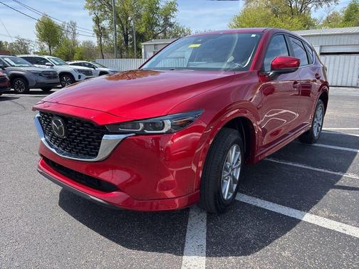 Soul Red Crystal Metallic 2025 Mazda CX-5 2.5 S Select Package